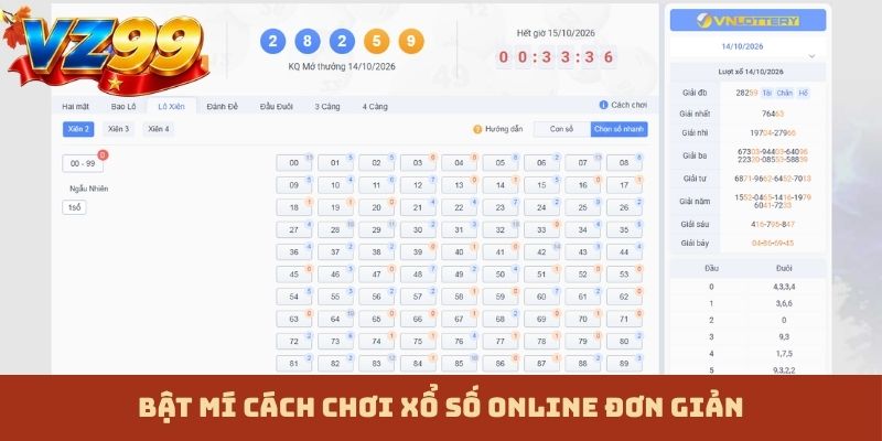 Bật mí cách chơi xổ số online đơn giản